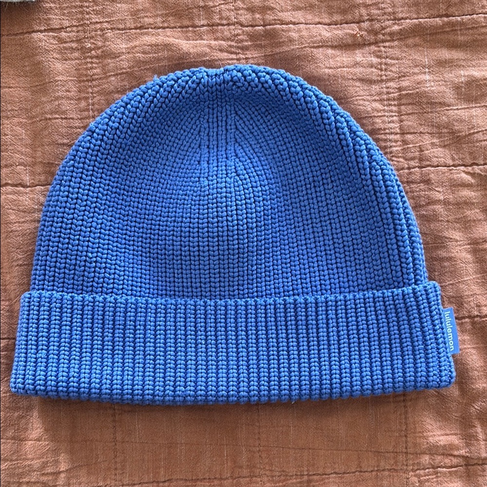 Lululemon Blue Knit Beanie